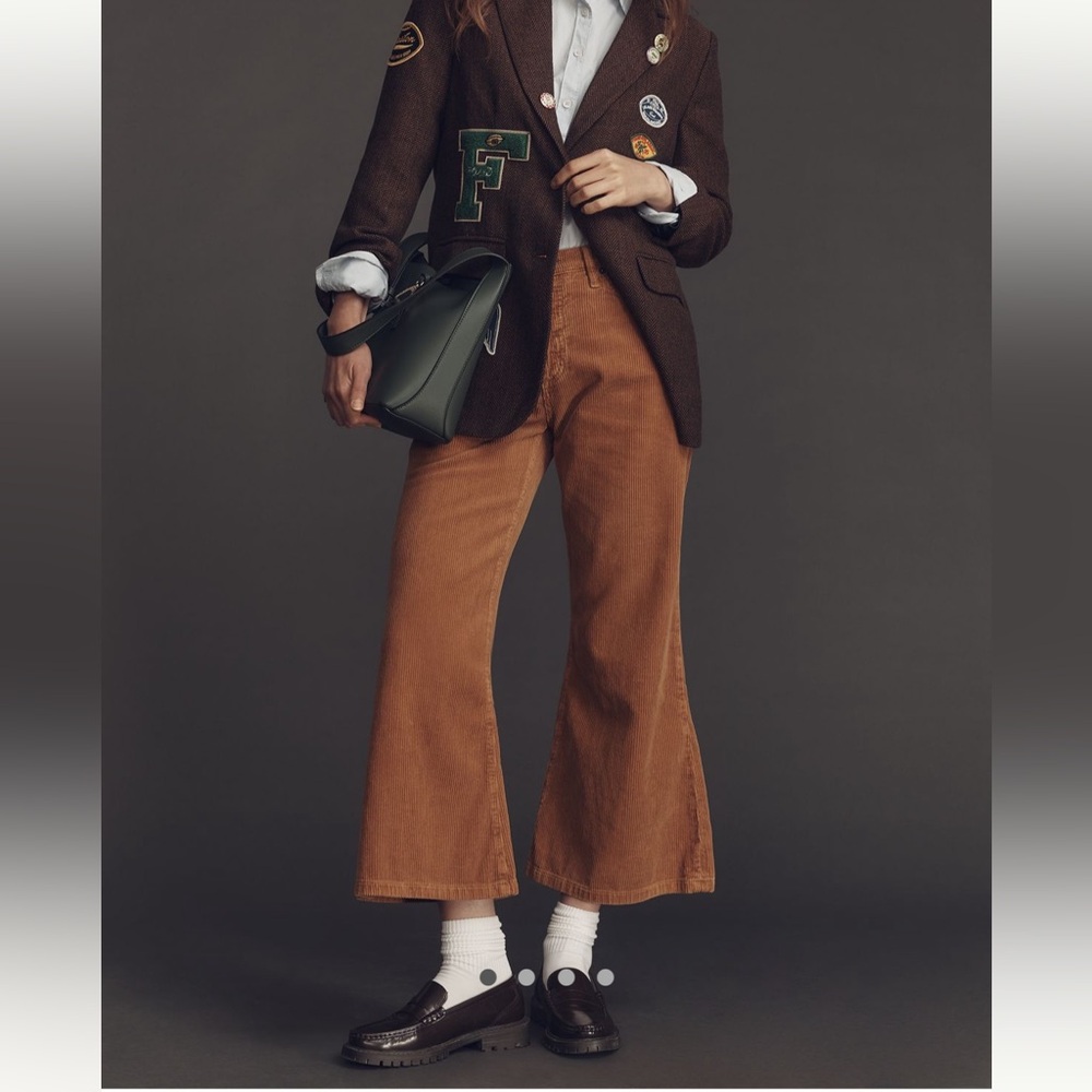 ROLLA'S Tan Flare Corduroy Jeans